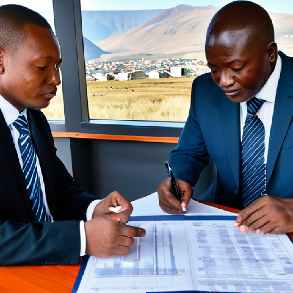 레소토에서의 법률 및 규제 - Property Law & Foreign Investment**

"A modern office building in Maseru, Lesotho, with lawyers in p...