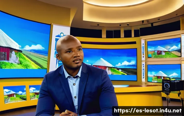 레소토의 주요 방송 및 언론 매체 관련 이미지 1